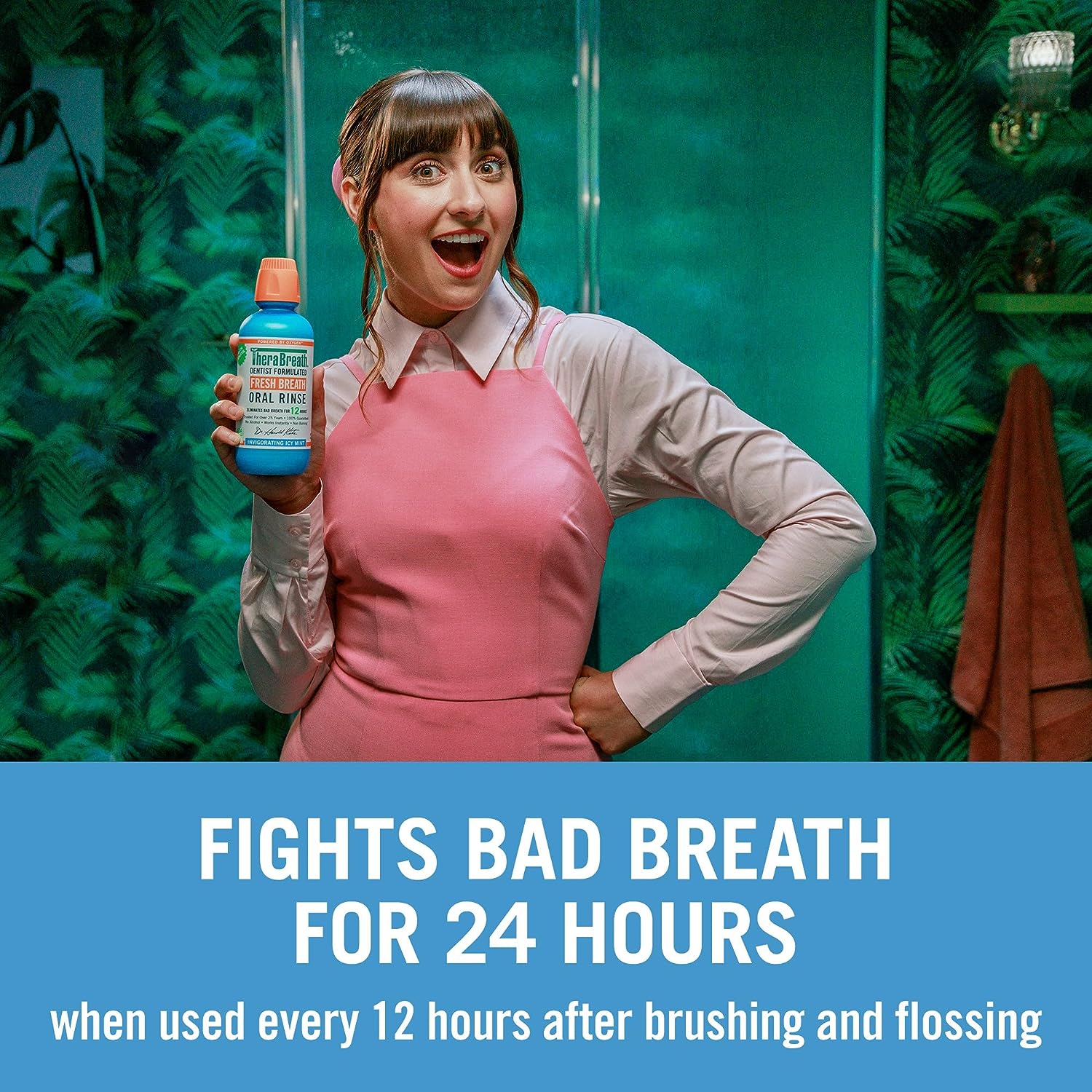 Banishing Bad Breath of mouth
 